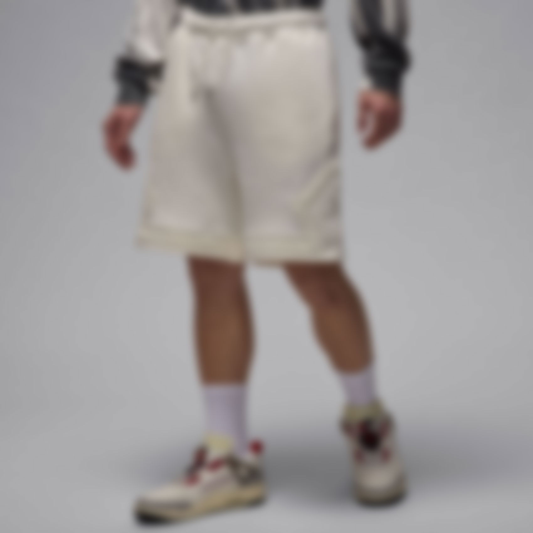 JORDAN - Jordan Flight Fleece Diamond Short Erkek Bej Şort