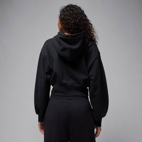 JORDAN - Jordan Flight Fleece FT FZ Crop Kadın Siyah Sweatshirt (1)