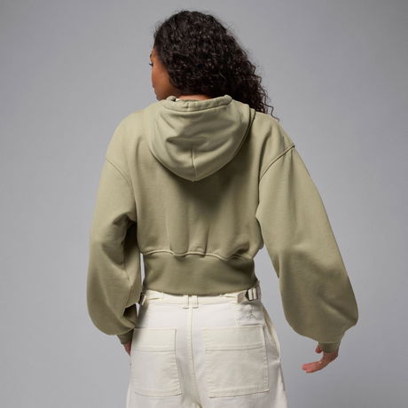 JORDAN - Jordan Flight Fleece FT FZ Crop Kadın Sweatshirt (1)