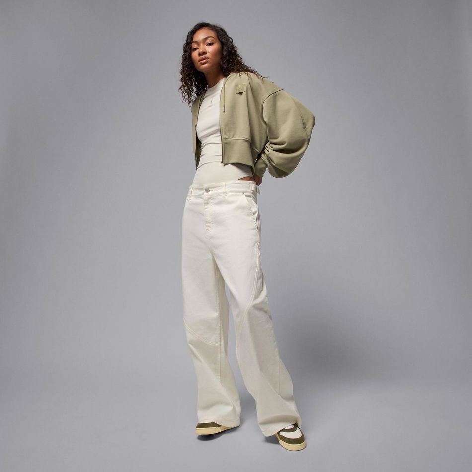 Jordan Flight Fleece FT FZ Crop Kadın Sweatshirt