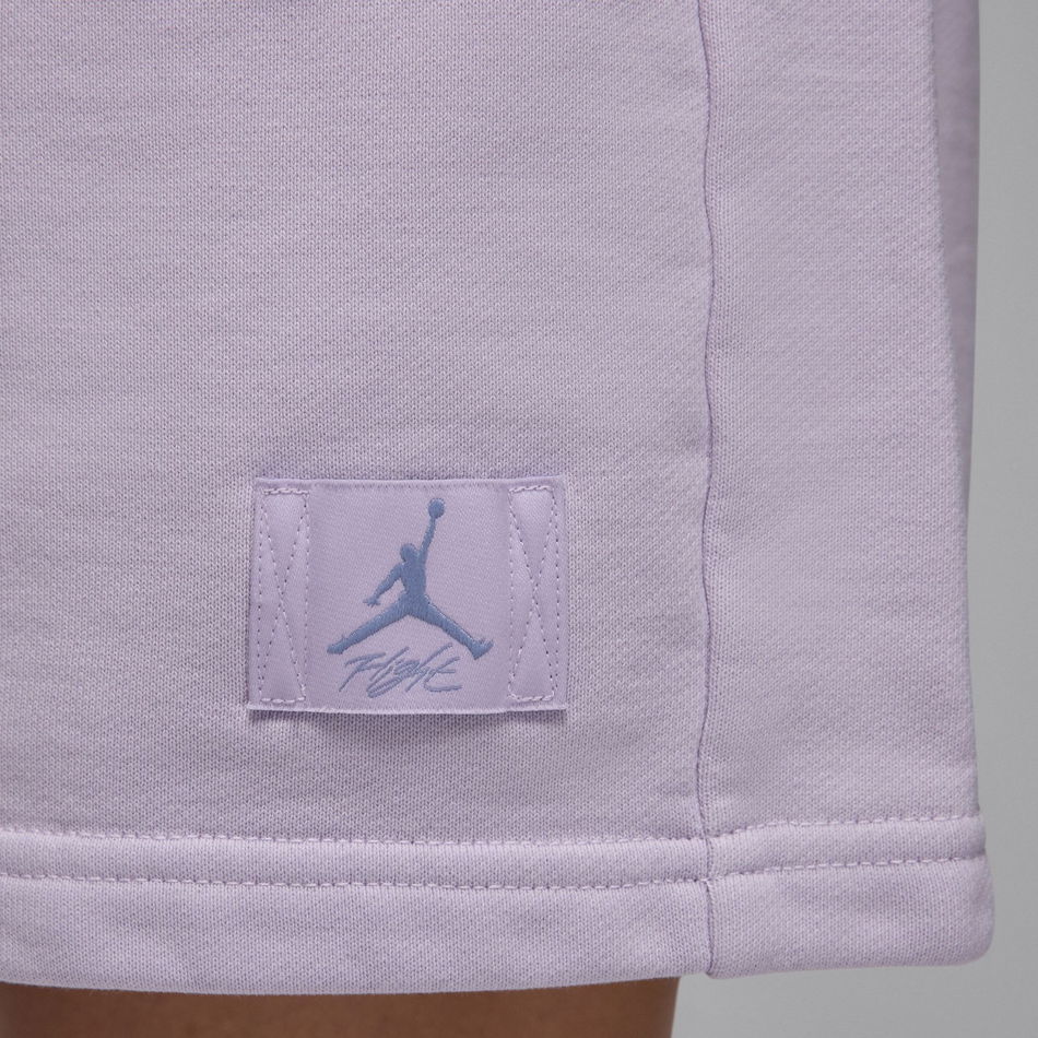 Jordan Flight Fleece FT Short Kadın Mor Şort