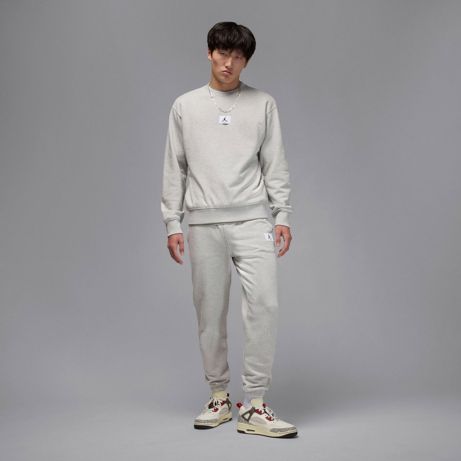 Jordan Flight Fleece Pant Erkek Gri Eşofman Altı