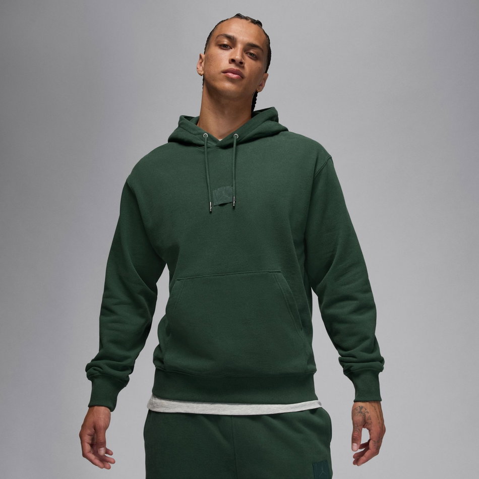 Jordan Flight Fleece Po Erkek Yeşil Sweatshirt