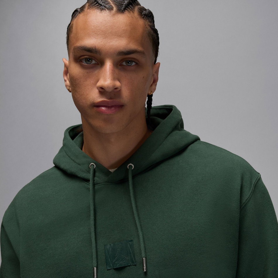 Jordan Flight Fleece Po Erkek Yeşil Sweatshirt