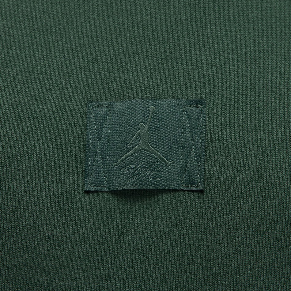 Jordan Flight Fleece Po Erkek Yeşil Sweatshirt