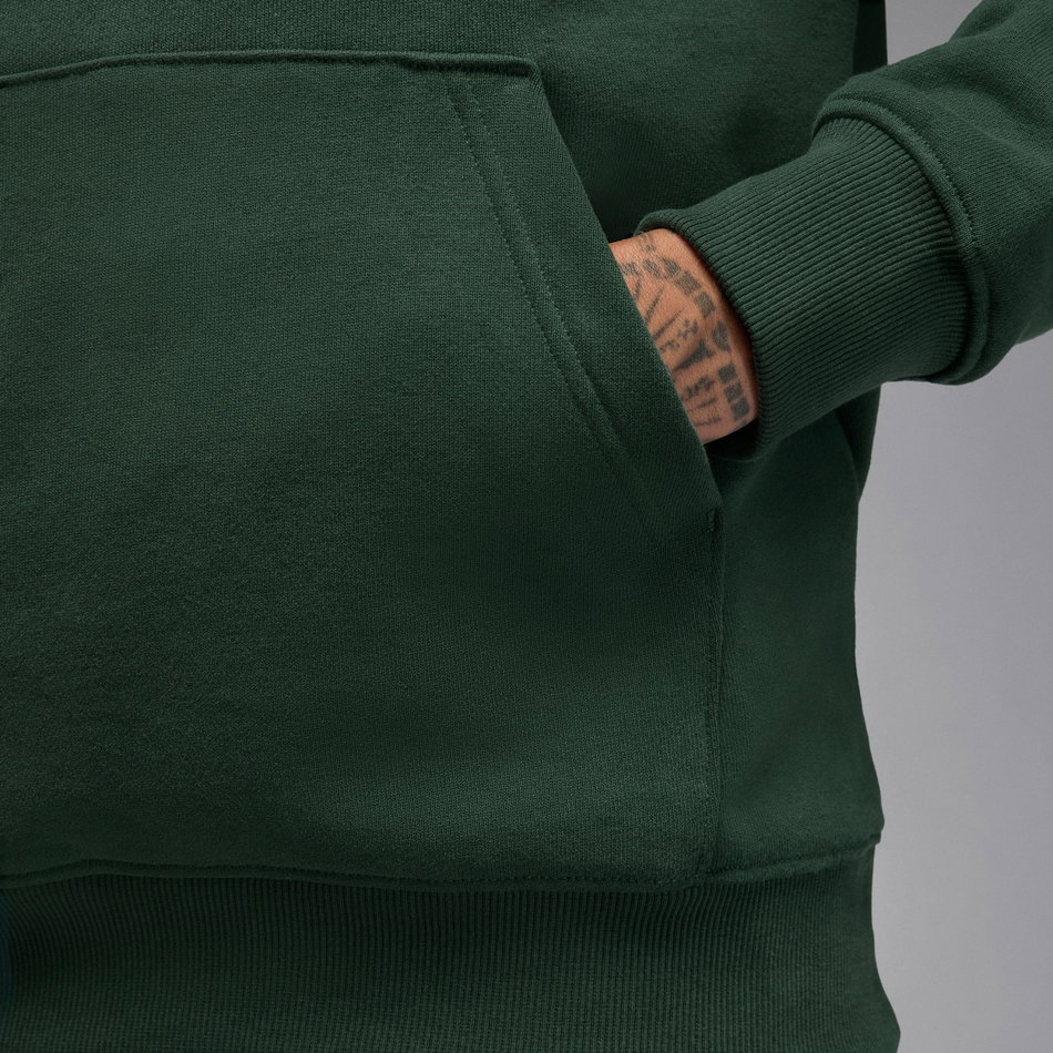 Jordan Flight Fleece Po Erkek Yeşil Sweatshirt