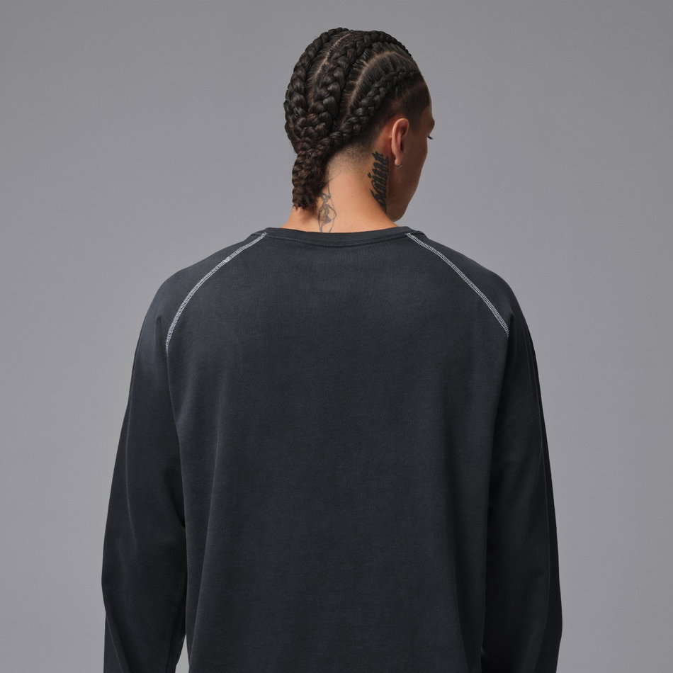 Jordan Flight Ls Top Erkek Siyah Sweatshirt