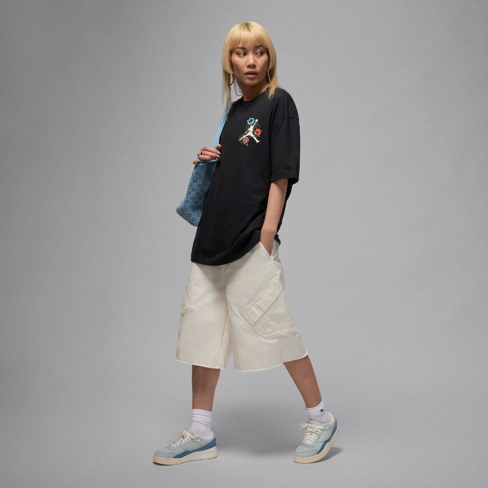 Jordan Flight SS OS GFX Tee Kadın Tişört