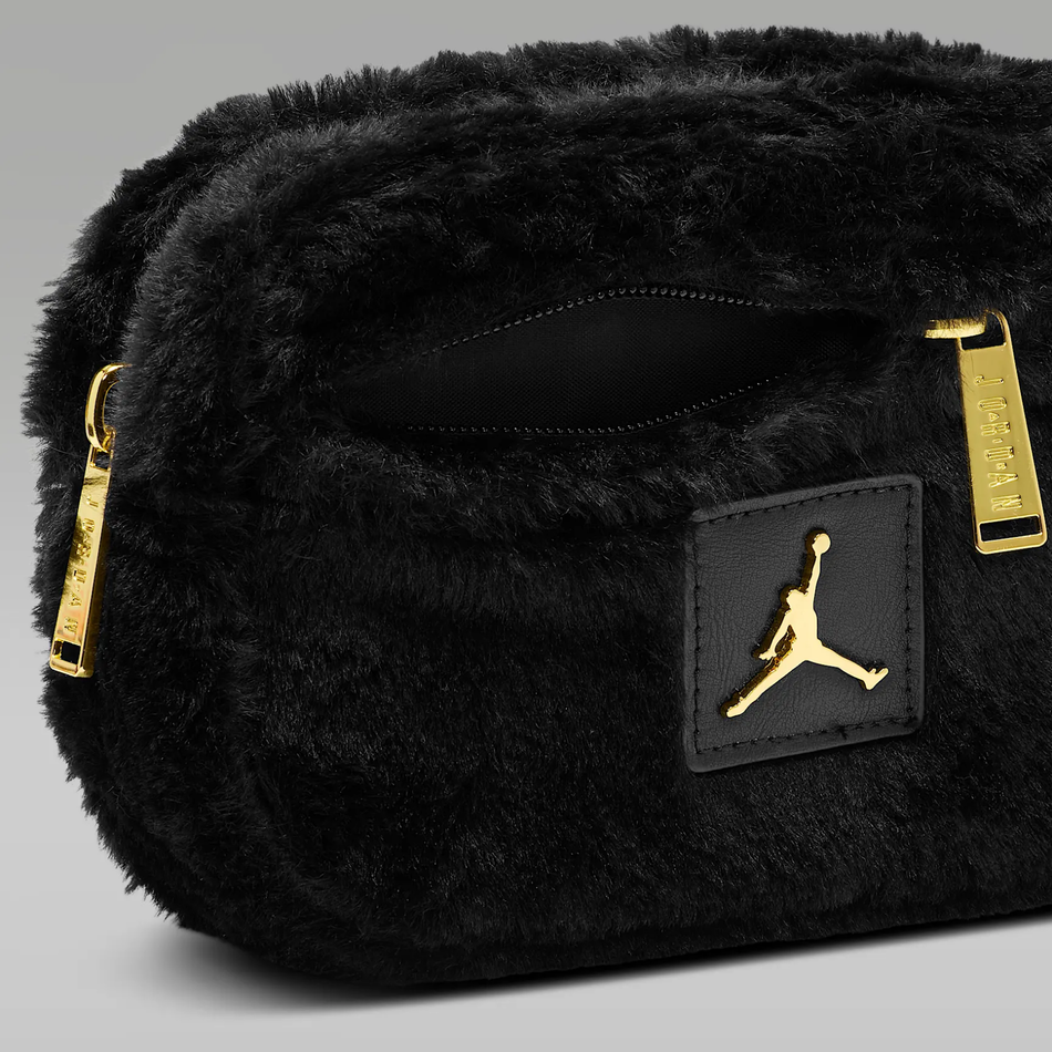 Faux Fur Camera Bag Kol Çantası