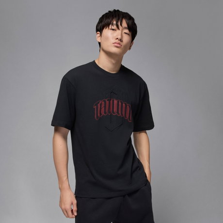 JORDAN - Jordan Jayson Tatum SS Crew Erkek Siyah Tişört