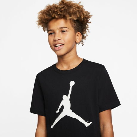 JORDAN - Jordan Jumpman SS Çocuk Siyah Tişört (1)