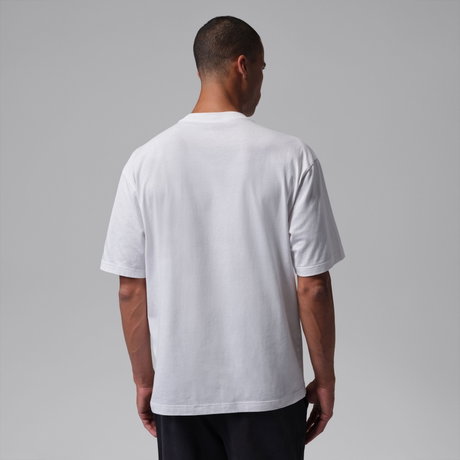 JORDAN - Jordan Jumpman Ss Crew Erkek Beyaz Tişört (1)