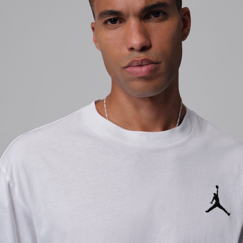 Jordan Jumpman Ss Crew Erkek Beyaz Tişört
