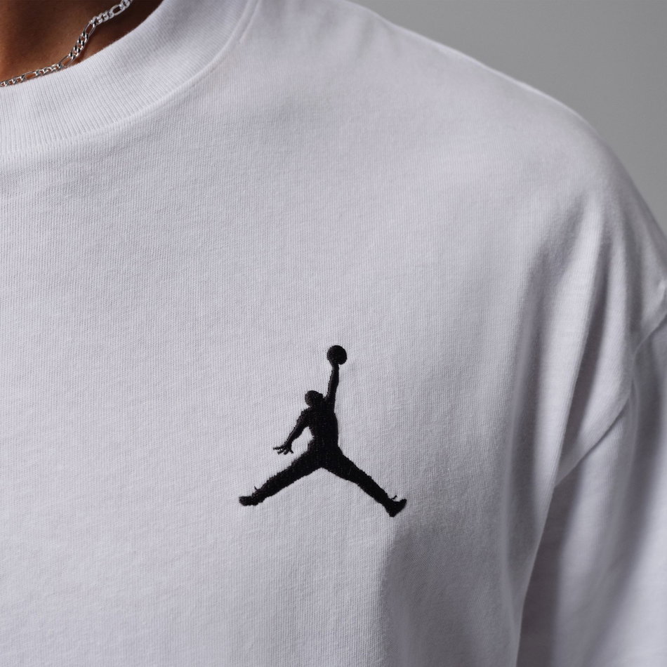 Jordan Jumpman Ss Crew Erkek Beyaz Tişört