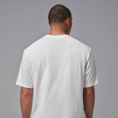 JORDAN - Jordan Jumpman Ss Crew Erkek Beyaz Tişört (1)