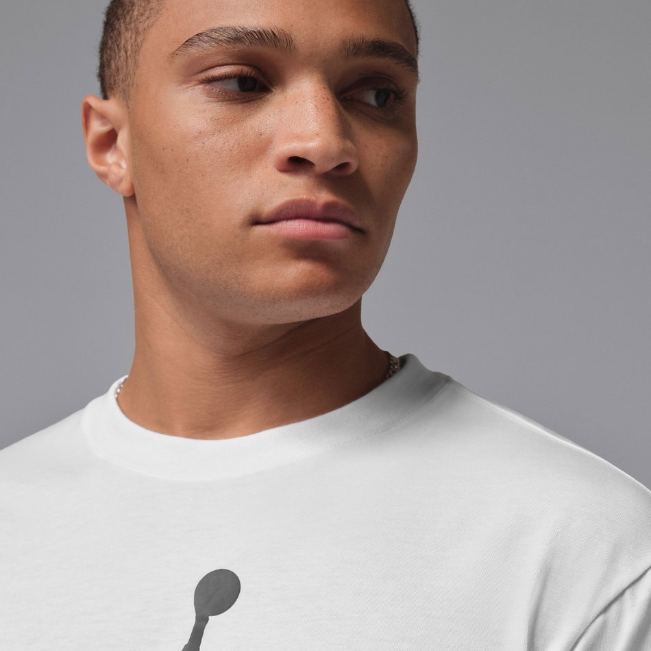 Jordan Jumpman Ss Crew Erkek Beyaz Tişört