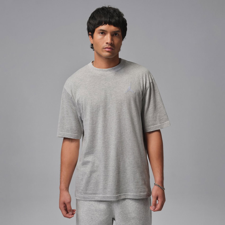 Jordan Jumpman Ss Crew Erkek Gri Tişört