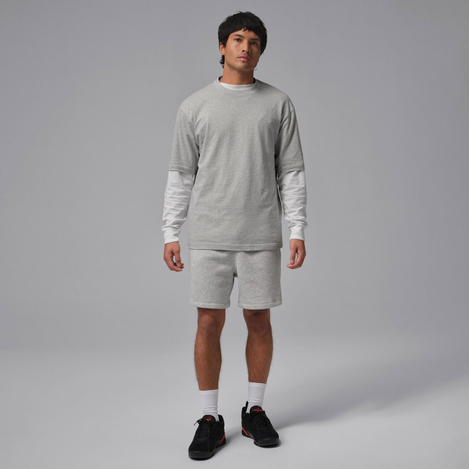 Jordan Jumpman Ss Crew Erkek Gri Tişört