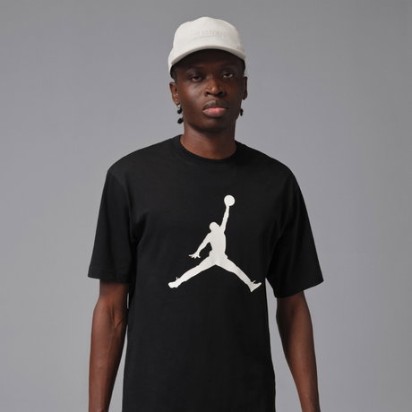 JORDAN - Jordan Jumpman Ss Crew Erkek Siyah Tişört