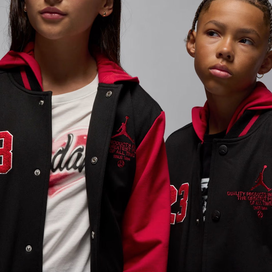 Jordan Knit French Terry Bomber Jacket Çocuk Ceket