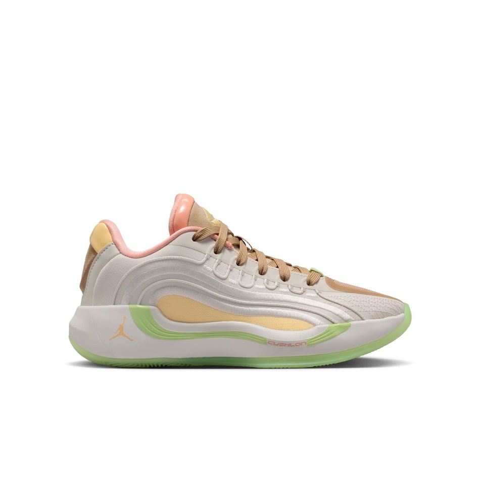 Jordan Luka 4 'Light Orewood and Tangerine' Gs Basketbol Ayakkabısı