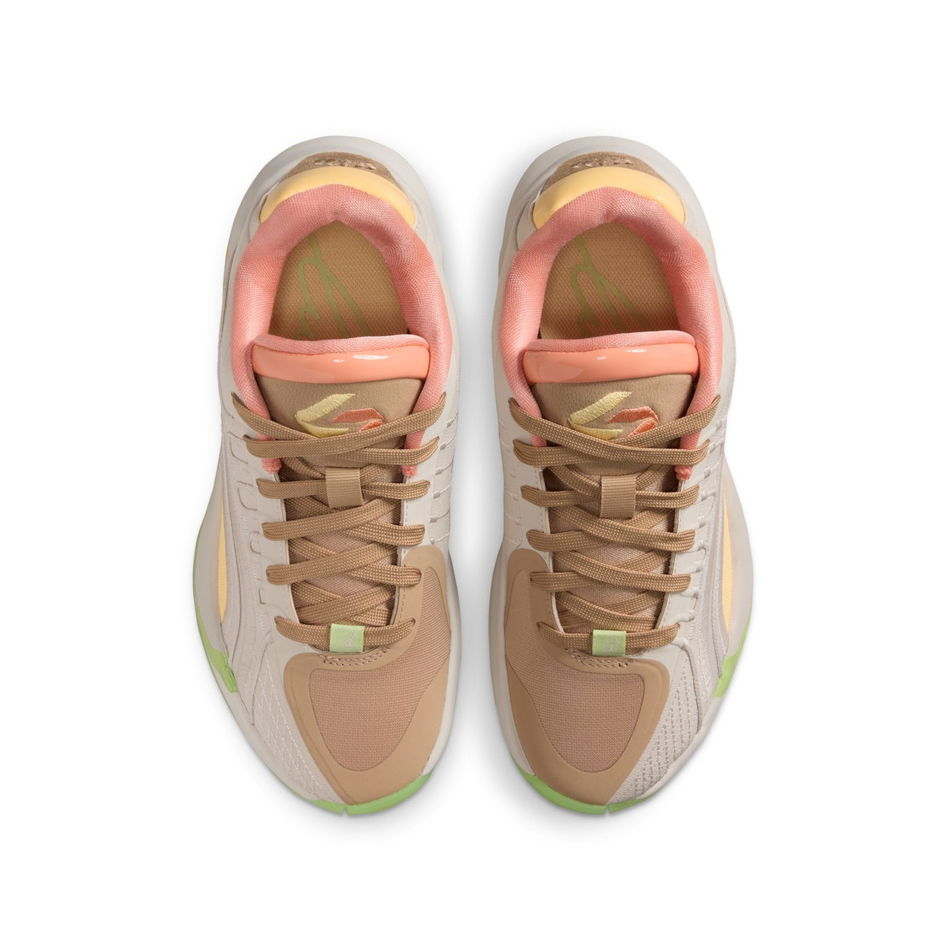 Jordan Luka 4 'Light Orewood and Tangerine' Gs Basketbol Ayakkabısı