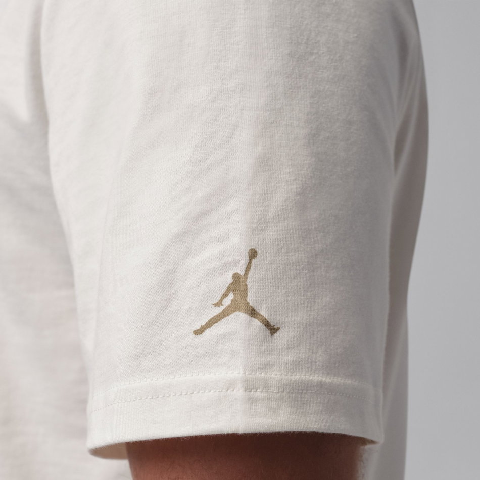 Jordan Luka Ss Crew Erkek Bej Tişört