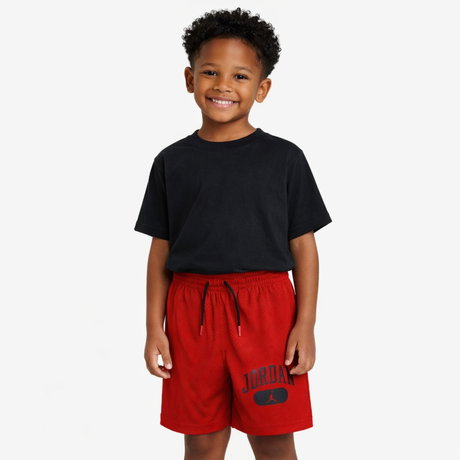 JORDAN - Jordan Mesh Performance Short Çocuk Kırmızı Şort