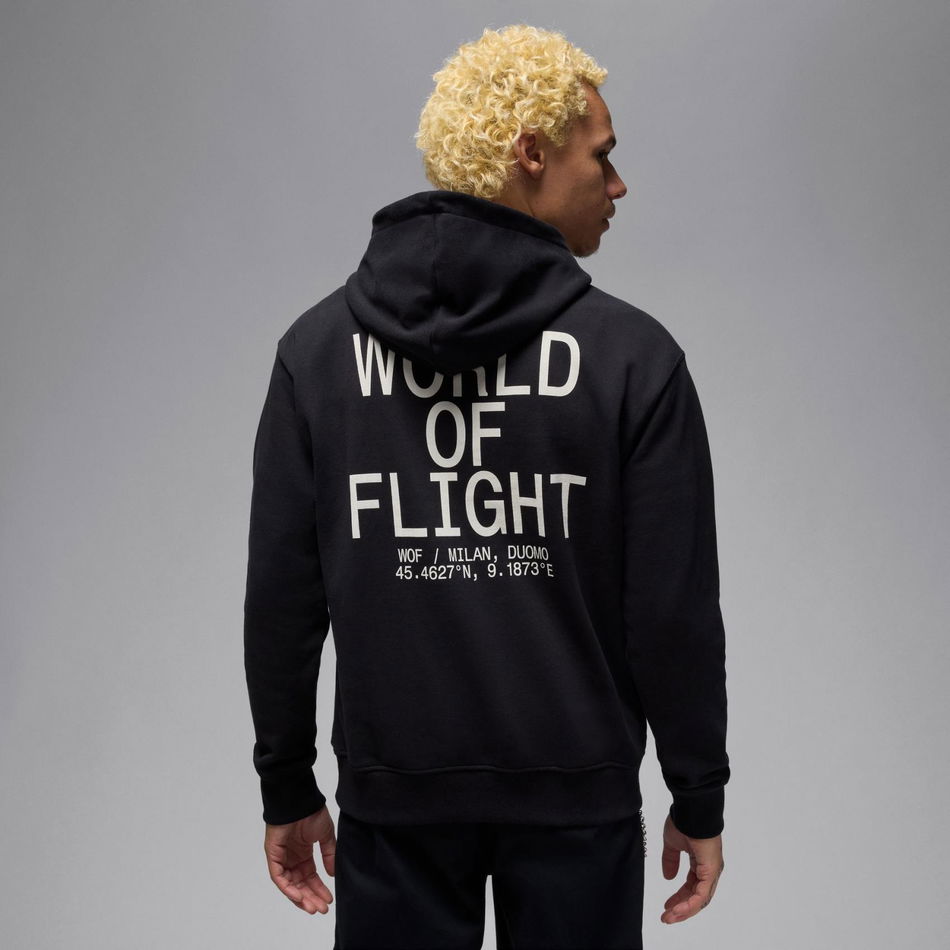 Jordan Milan World of Flight Po Hoodie Erkek Sweatshirt