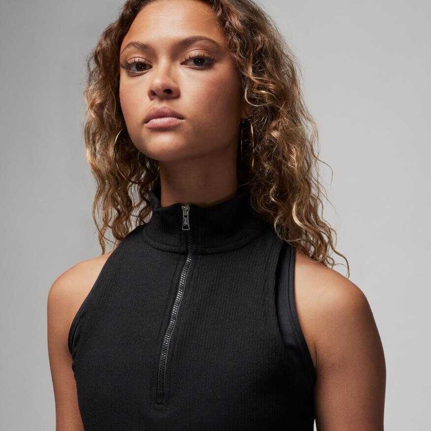 Jordan Mock Neck Tank Kadın Atlet