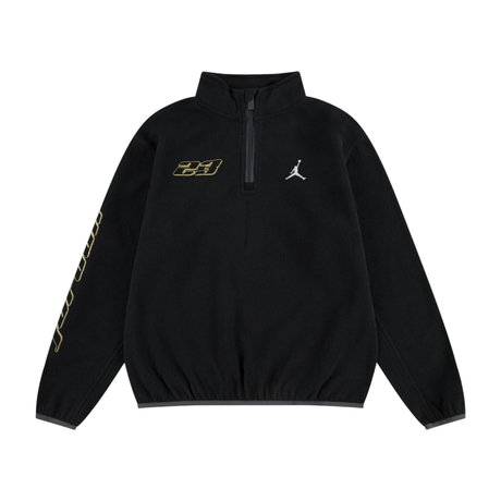 JORDAN - Jordan Mountainside Polar HZ Fleece Çocuk Siyah Sweatshirt