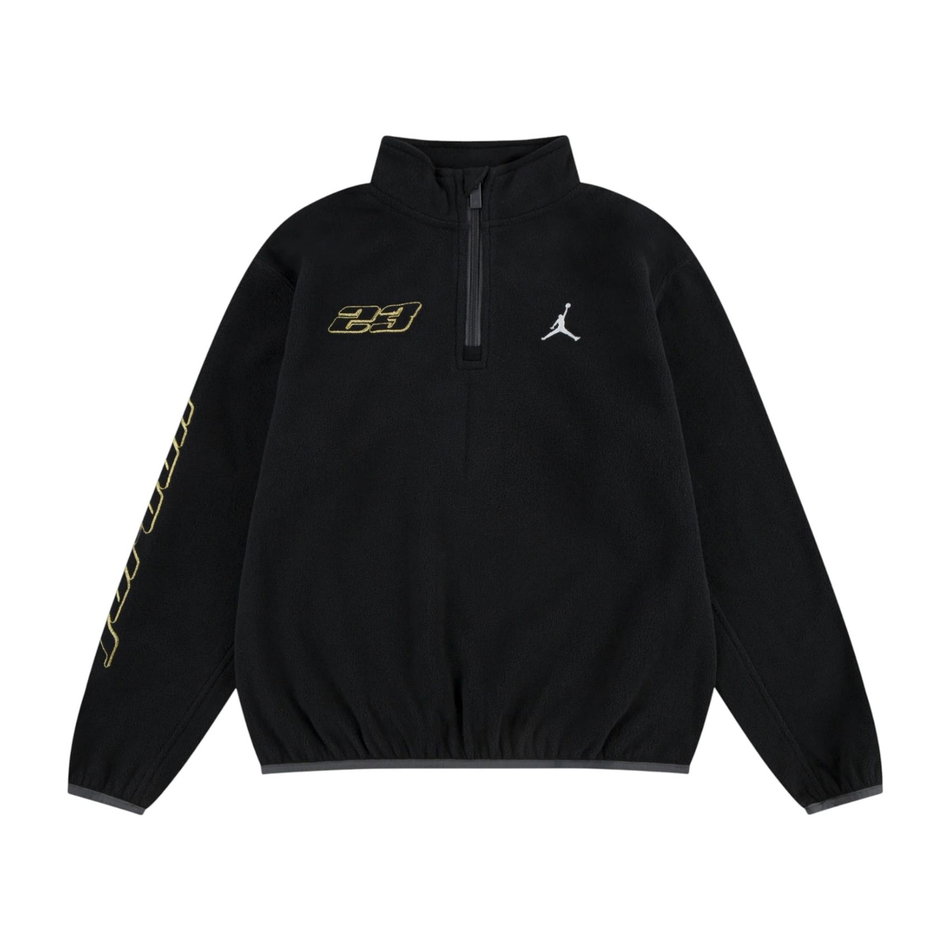 Jordan Mountainside Polar HZ Fleece Çocuk Siyah Sweatshirt