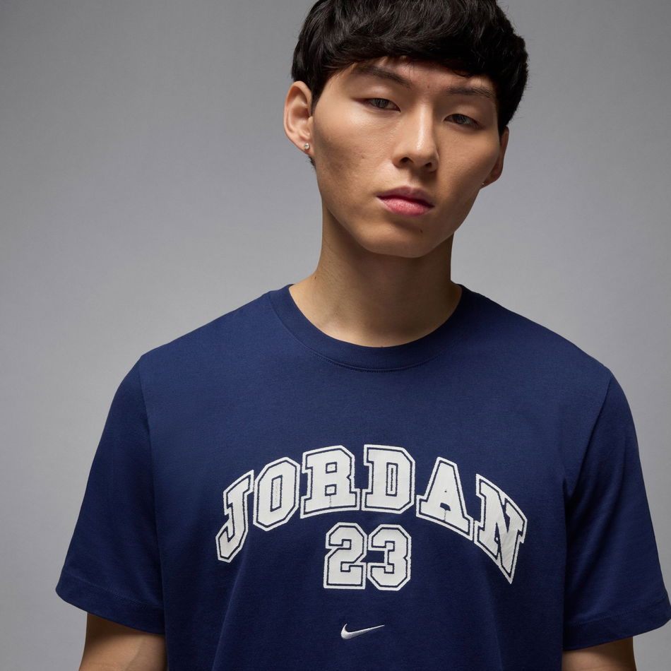 Jordan MVP SS Crew Erkek Lacivert Tişört