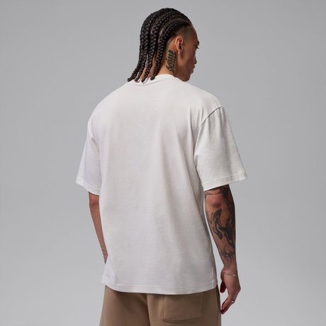 JORDAN - Jordan Pocket Ss Crew Erkek Bej Tişört (1)