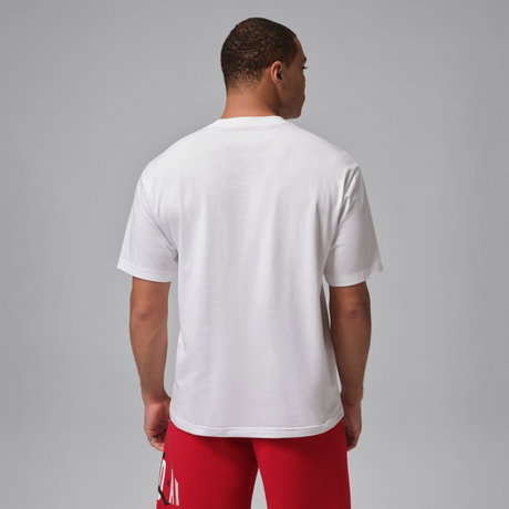 JORDAN - Jordan Pocket Ss Crew Erkek Beyaz Tişört (1)