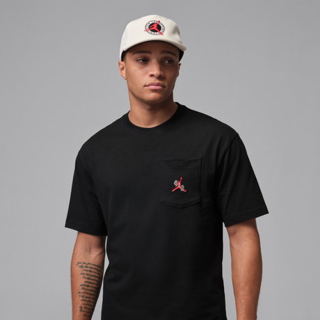 JORDAN - Jordan Pocket Ss Crew Erkek Siyah Tişört