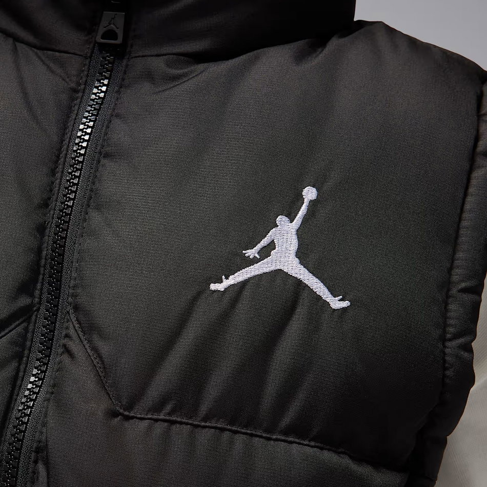 Jordan Puffer Filled Vest Çocuk Siyah Yelek