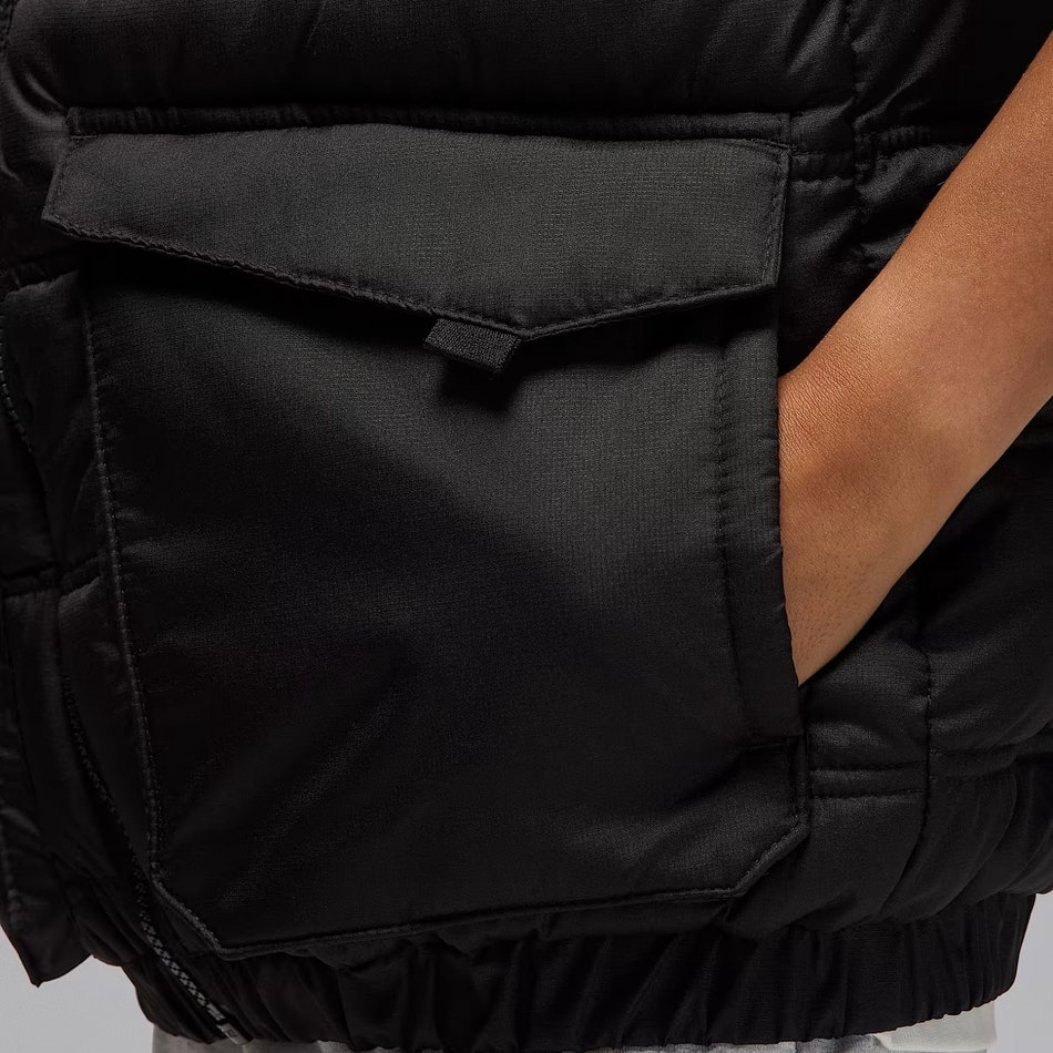 Jordan Puffer Filled Vest Çocuk Siyah Yelek