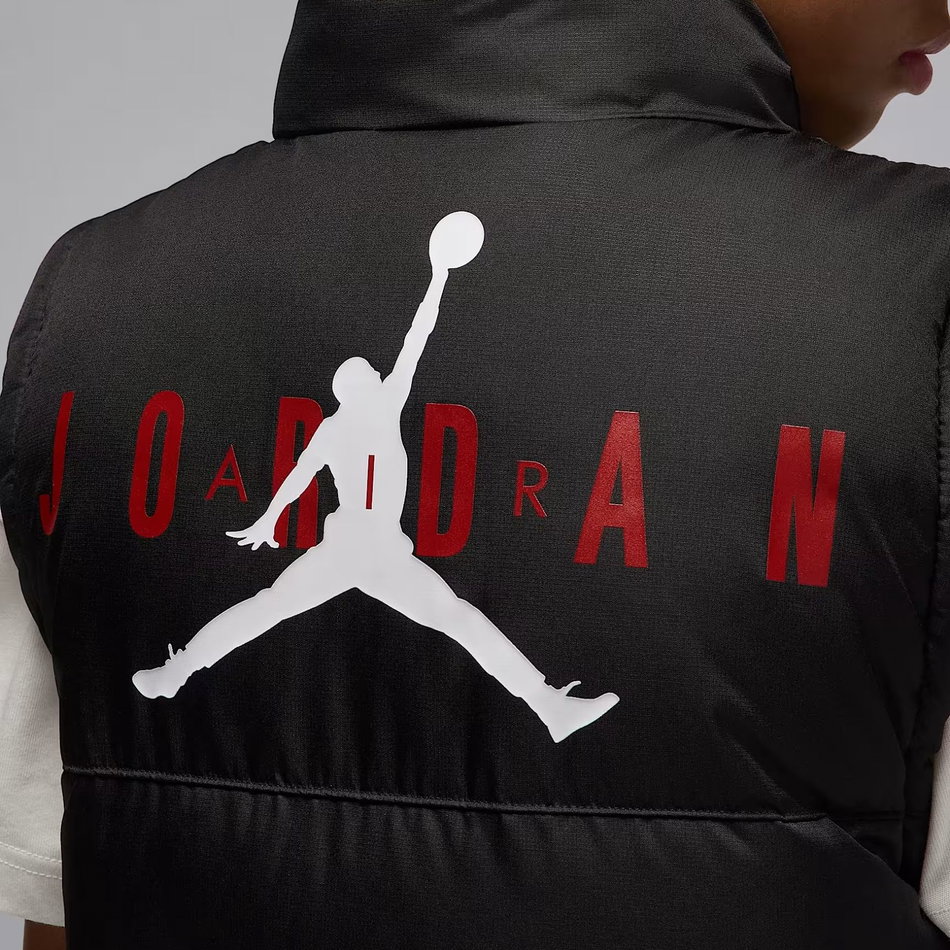 Jordan Puffer Filled Vest Çocuk Siyah Yelek