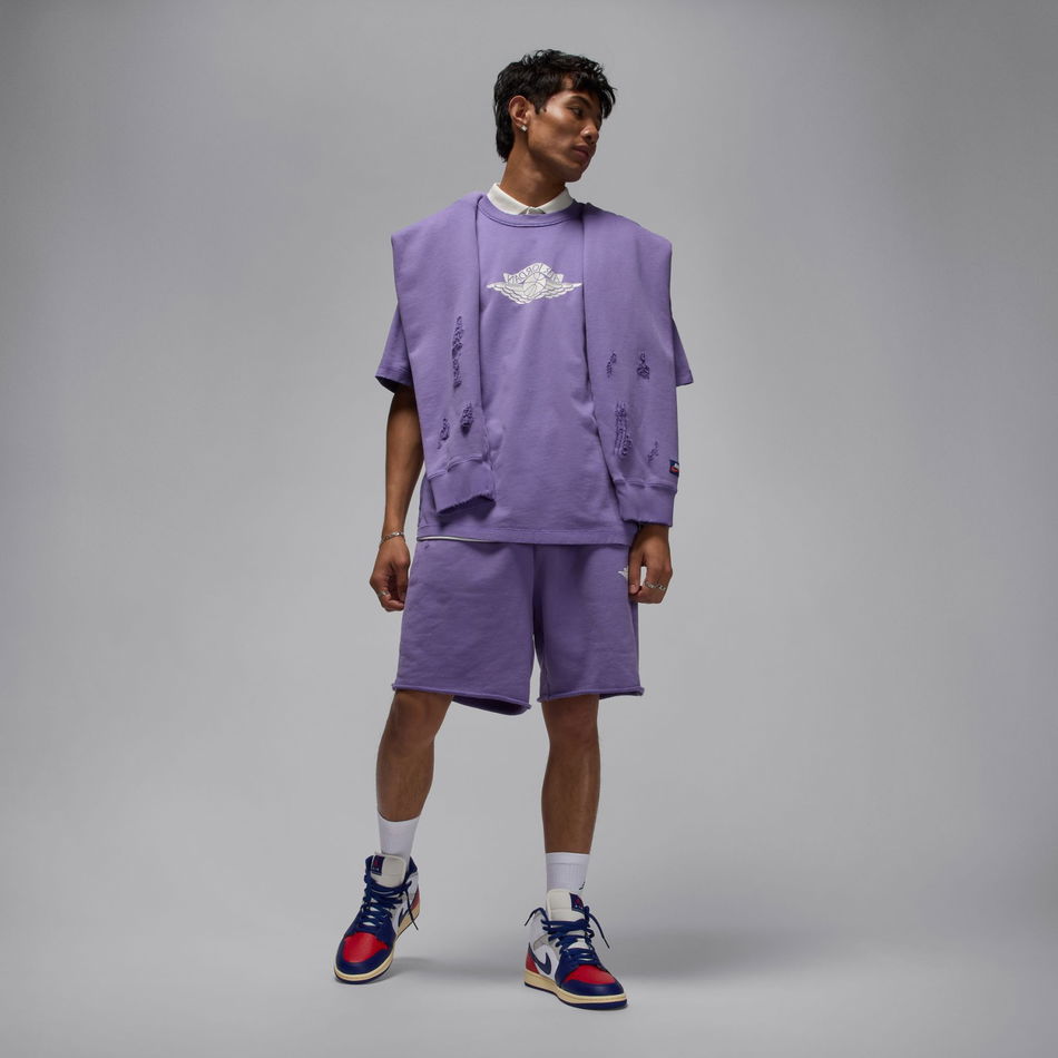 Jordan Rare Air 85 SS Crew Erkek Mor Tişört