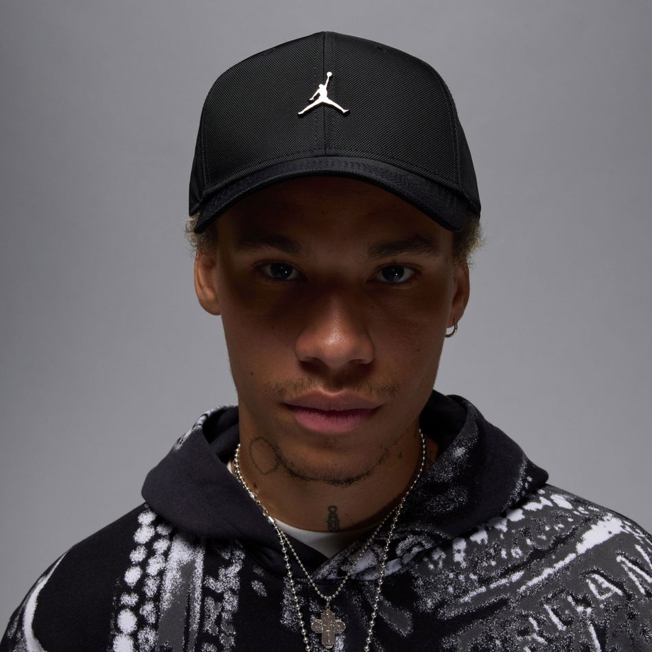 Jordan Rise Cap S Metal Siyah Şapka