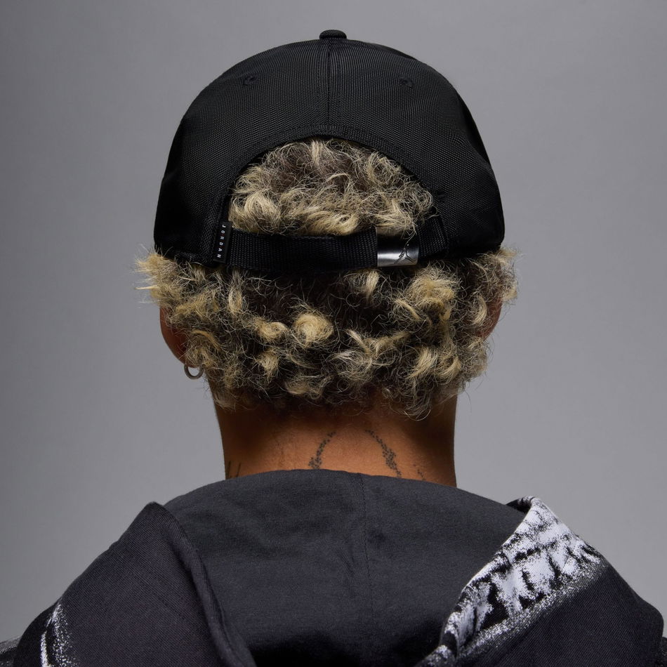 Jordan Rise Cap S Metal Siyah Şapka