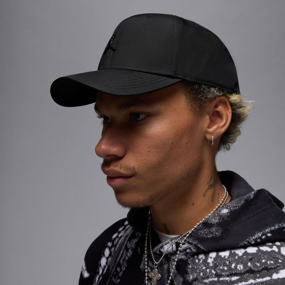 Jordan Rise Cap S Metal Siyah Şapka