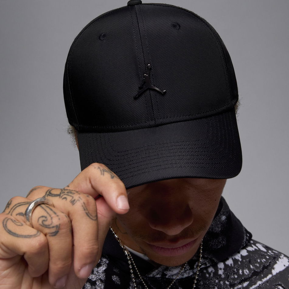 Jordan Rise Cap S Metal Siyah Şapka
