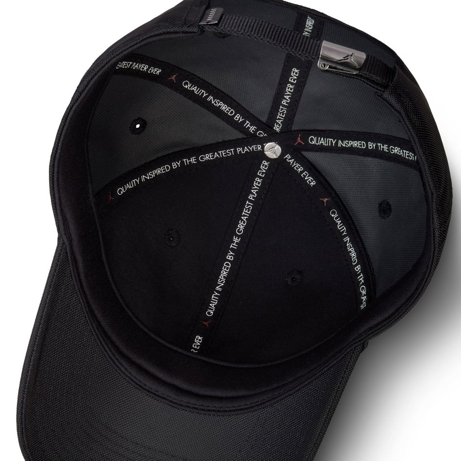 Jordan Rise Cap S Metal Siyah Şapka