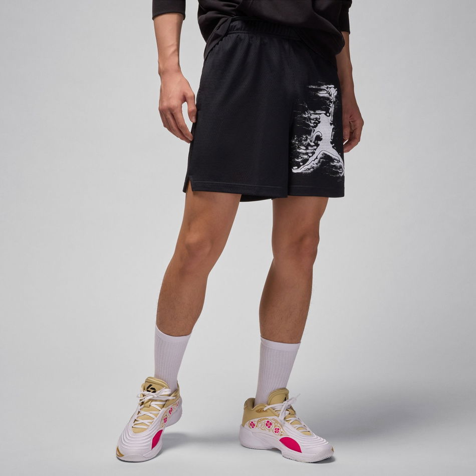 Jordan Sport Dri-FIT GFX Short Erkek Siyah Şort
