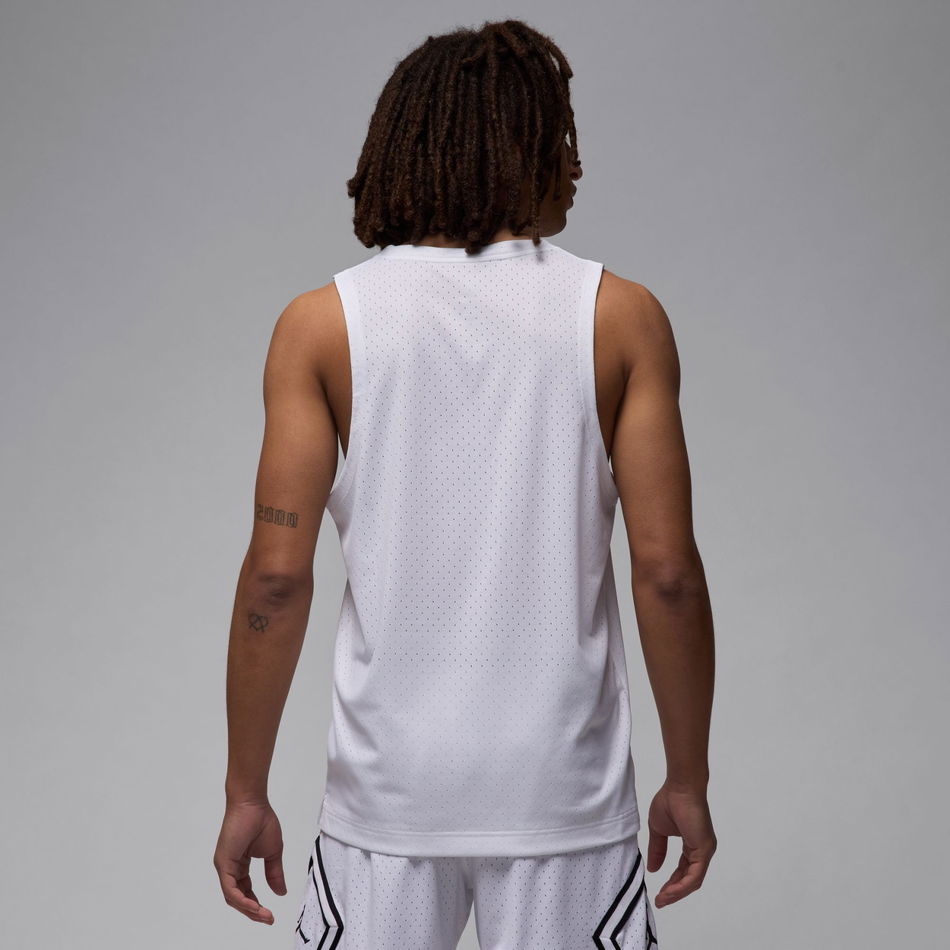 Jordan Sport Dri-FIT Mesh Jersey Erkek Beyaz Forma