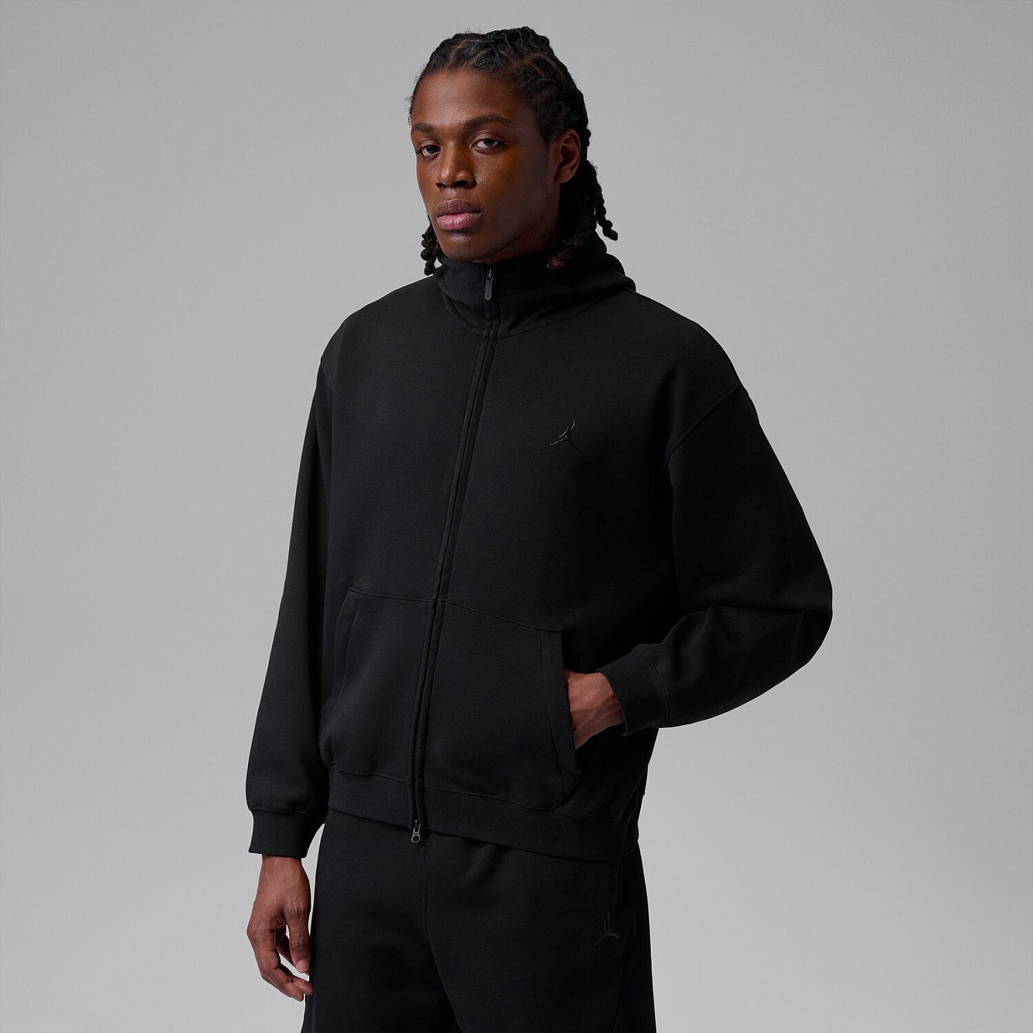 Мужской свитшот Jordan Sport Hoop Dri-FIT Fleece Fz Hoodie