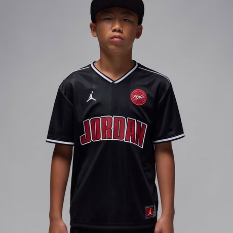 JORDAN - Jordan Sport Jersey Çocuk Siyah Tişört