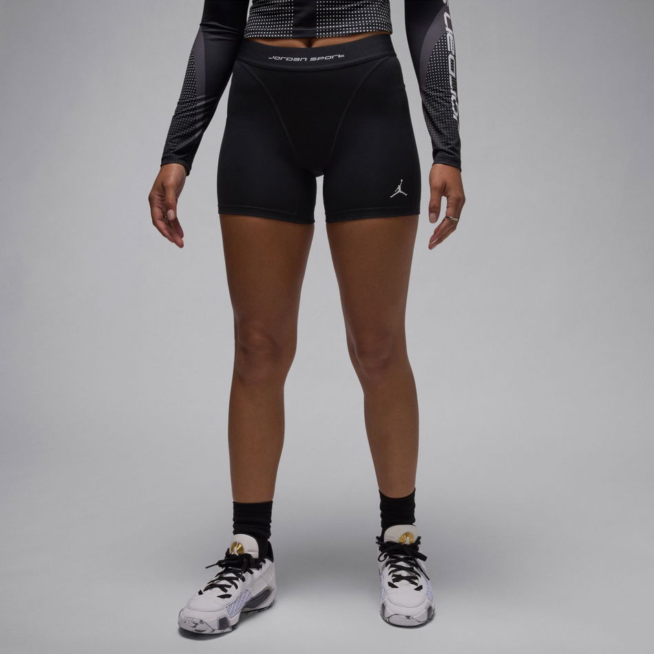 Jordan Sport Regl Sızıntı Korumalı Siyah Kadın Şortu